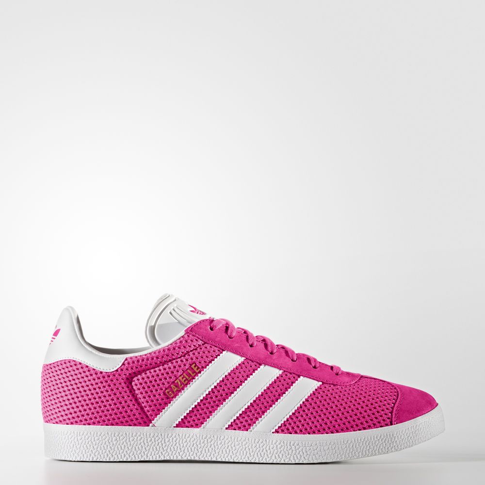 Adidas Gazelle - Originals γυναικεια - Ροζ/Ασπρα,Μέγεθος: EU 36 – 54 2/3 (823NLKVT)